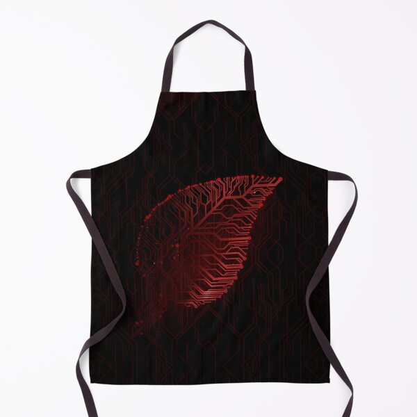Item preview, Red circuit board tech Leaf designed and sold by jc007.