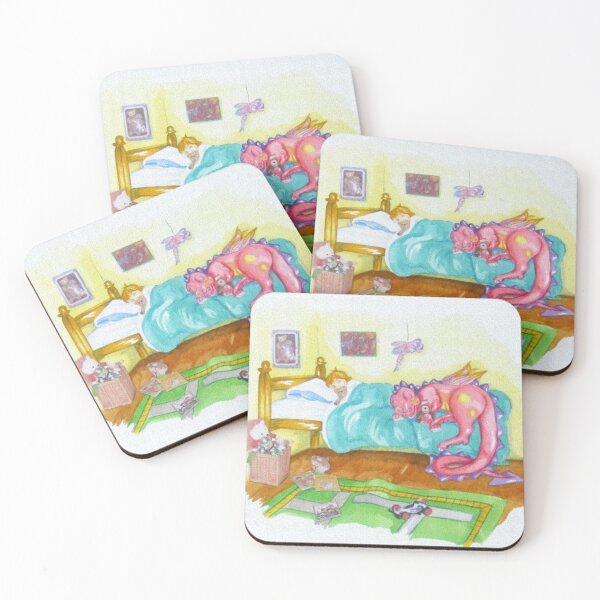 Item preview, When you have a pet Dragon, of course he sleeps on your bed.  designed and sold by Faerieglen.