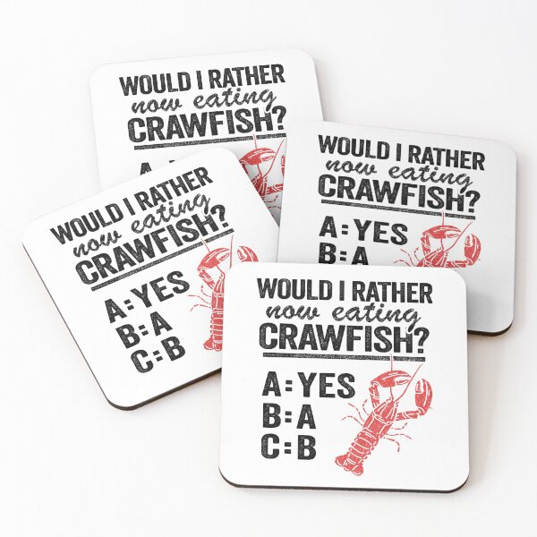 Item preview, Would I Rather Now Eating Crawfish Boil Funny Crawfish designed and sold by Stronzi.