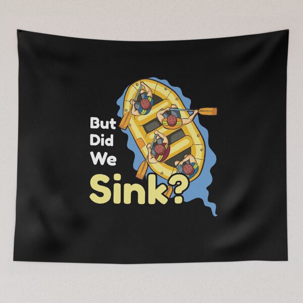 Item preview, But did we sink Pontoon Boat captain Boat and Motor Boating  designed and sold by Rzelemenz.