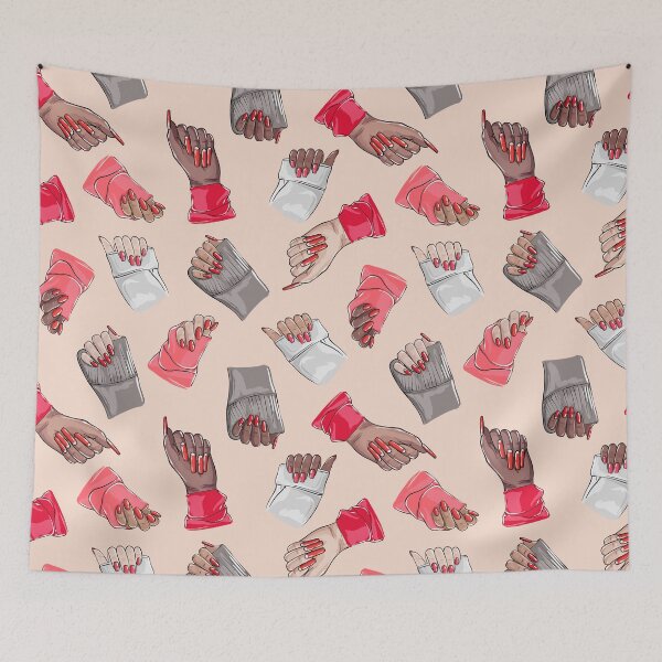Item preview, Manicure nails beauty print  designed and sold by Milatoo.