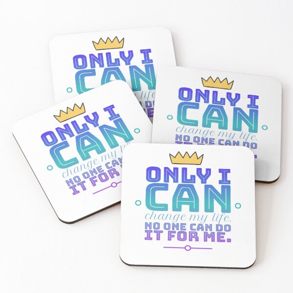 Item preview, Only I can change my life no one can do it for me sticker designed and sold by lalitkumar18.