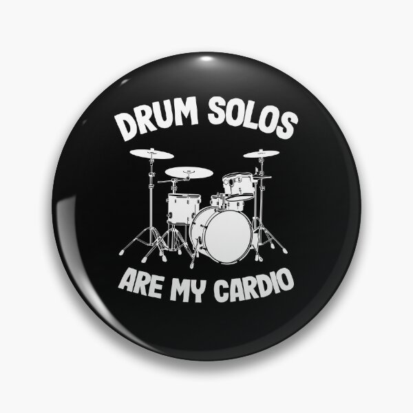 Item preview, Drum Solos Are My Cardio Drummer Funny Drumming Gift Quote designed and sold by Stronzi.