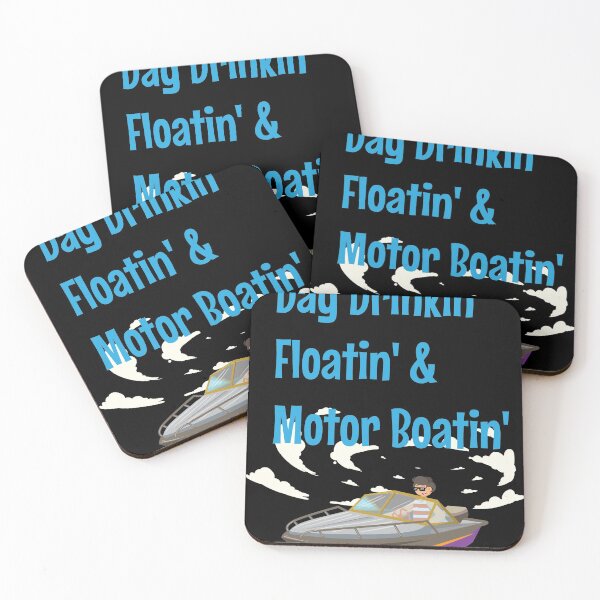 Item preview, Day Drinking Floatin & Motorboating Pontoon Boat captain  designed and sold by Rzelemenz.
