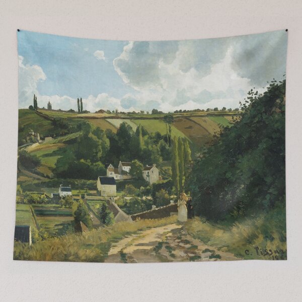 Item preview, Camille Pissarro - Jalais Hill, Pontoise (Côte des Jalais, Pontoise) 1867 designed and sold by HistoryRestored.