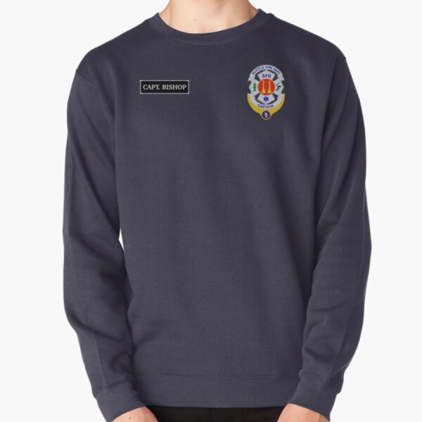 STATION 19 - CAPTAIN MAYA BISHOP - BADGE Pullover Sweatshirt