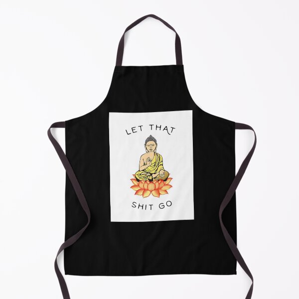 Artikelvorschau, Lassen Sie diese Scheiße gehen Namaste Poster, Namaste Yoga für Frauen, Buddha Yoga Geschenk entworfen und verkauft von hippololocc.