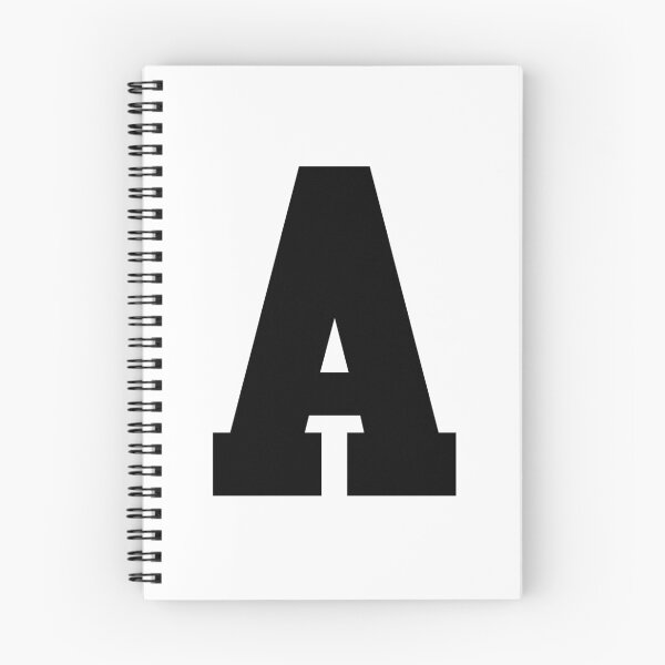 Item preview, Alphabet, Black A, Sports letter A designed and sold by TheCultStuff.