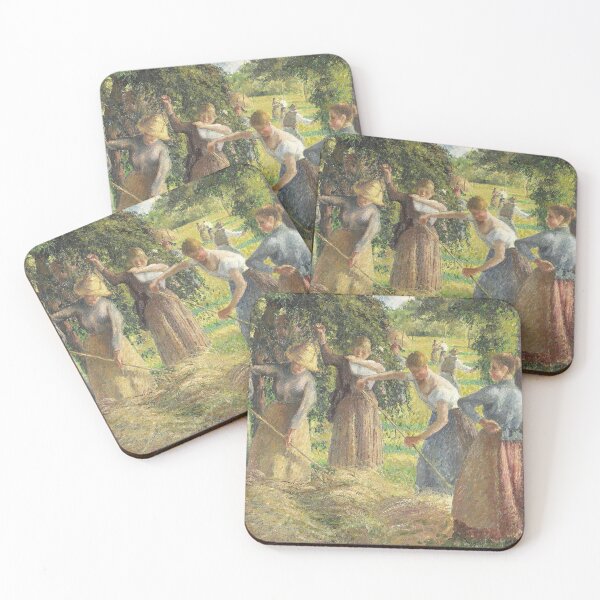 Item preview, Camille Pissarro - Hay Harvest at Éragny (Fenaison à Éragny) 1901 designed and sold by HistoryRestored.