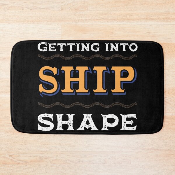 Item preview, Getting into Ship Shape Pontoon Boat captain  Motor Boating  designed and sold by Rzelemenz.