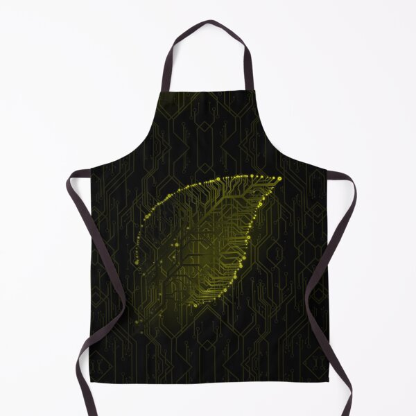 Item preview, Yellow circuit board tech Leaf designed and sold by jc007.