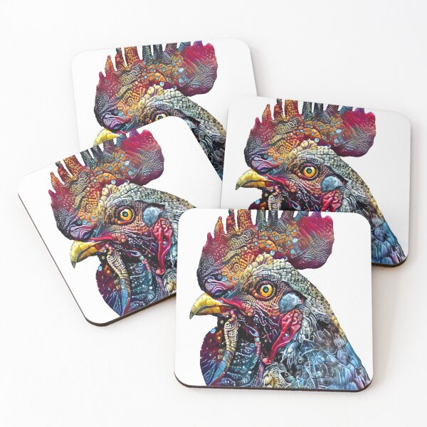 Item preview, Oh Cock! Rooster Art designed and sold by LostLegends.