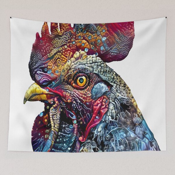 Item preview, Oh Cock! Rooster Art designed and sold by LostLegends.