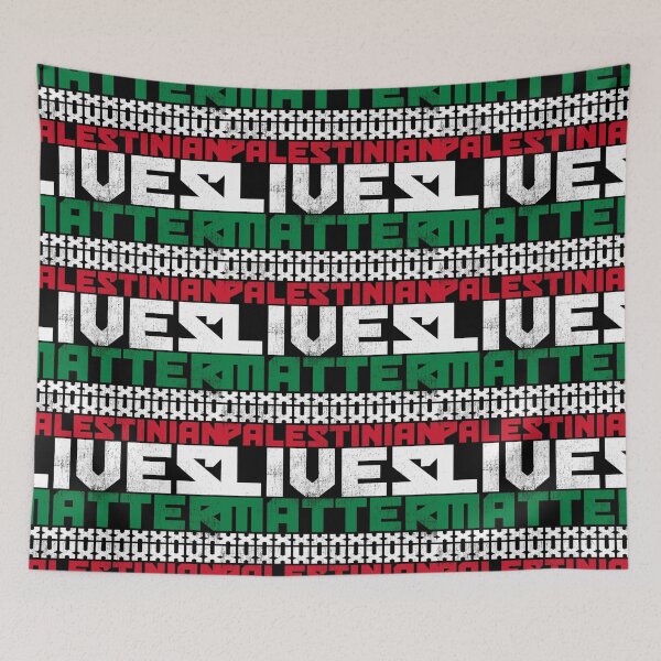Item preview, Palestinian Lives Matter (Free Gaza, Free Palestine) designed and sold by TheDirtyType.