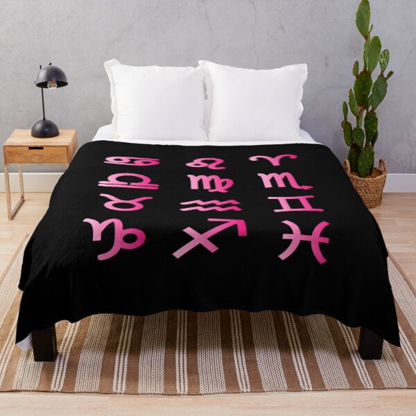 Aperçu de l'œuvre Pack économique de logos de signe astrologique rose créée et vendue par everything4eva.