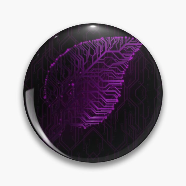 Item preview, Purple circuit board tech Leaf designed and sold by jc007.