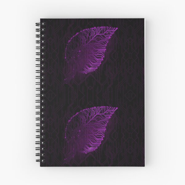 Item preview, Purple circuit board tech Leaf designed and sold by jc007.