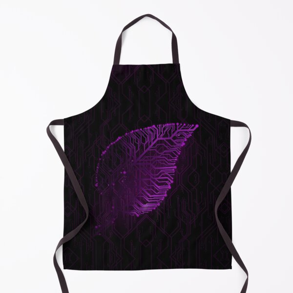 Item preview, Purple circuit board tech Leaf designed and sold by jc007.