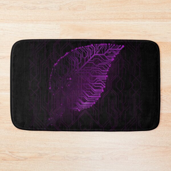 Item preview, Purple circuit board tech Leaf designed and sold by jc007.