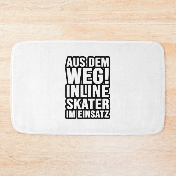 Item preview, Out of the way! Inline skaters in action! designed and sold by TopsellerShirts.