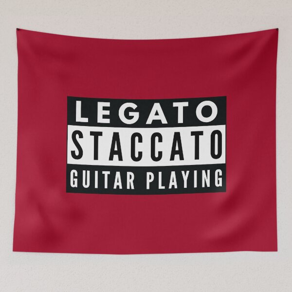 Item preview, Legato Staccato Guitar Playing designed and sold by nightsworthy.