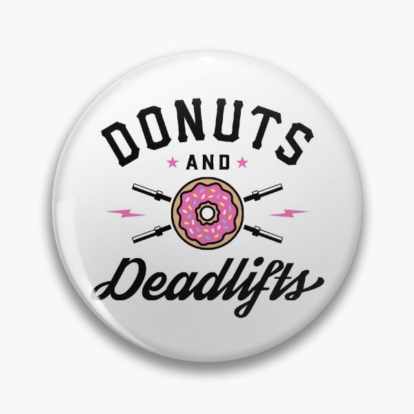 Item preview, Donuts And Deadlifts v2 designed and sold by Brogress Project.