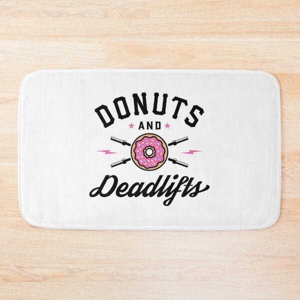 Item preview, Donuts And Deadlifts v2 designed and sold by Brogress Project.
