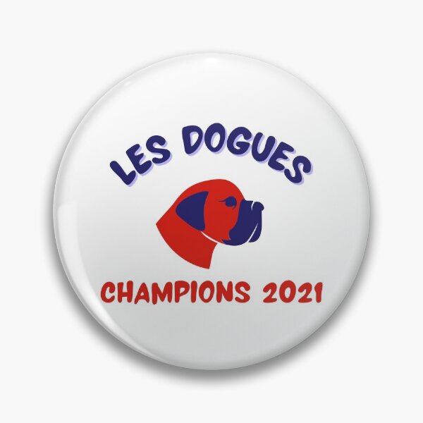 Item preview, Les Dogues Champions De France 2021 Lille Football Supporters designed and sold by Olympique1359.