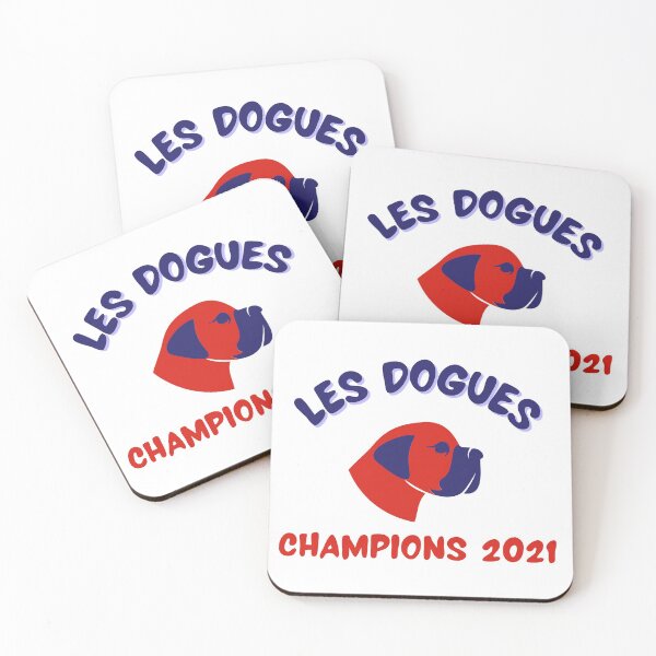 Item preview, Les Dogues Champions De France 2021 Lille Football Supporters designed and sold by Olympique1359.
