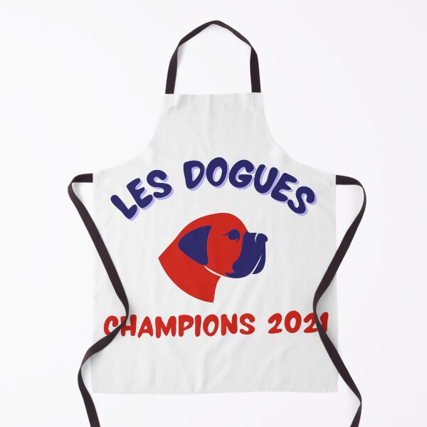 Item preview, Les Dogues Champions De France 2021 Lille Football Supporters designed and sold by Olympique1359.