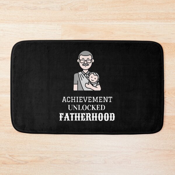 Item preview, achievement unlocked fatherhood designed and sold by ururuty.