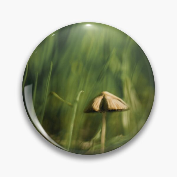 Item preview, <3 mushroom in the grass designed and sold by bokehlein.