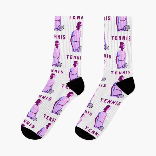 Item preview, Womens Tennis Summer Sun Retro Style Purple Remix designed and sold by Wizardofpizza.