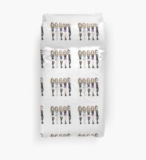 P E Outfits Duvet Cover