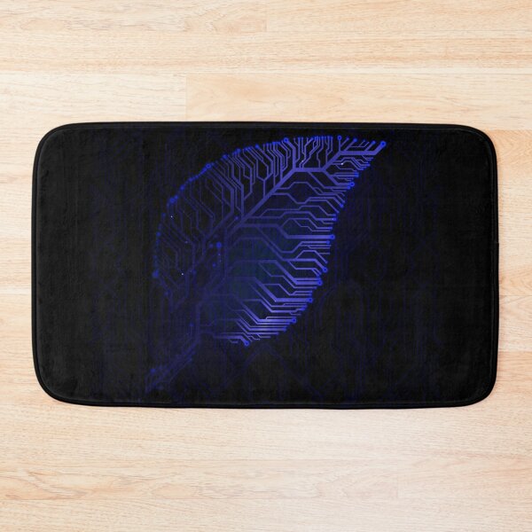 Item preview, Blue circuit board tech Leaf designed and sold by jc007.