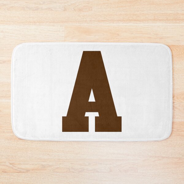 Item preview, Alphabet, Brown A, Sports letter A designed and sold by TheCultStuff.