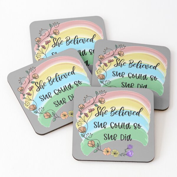 Item preview, She believed she could so she did she believed she was beautiful designed and sold by dalypdesign.