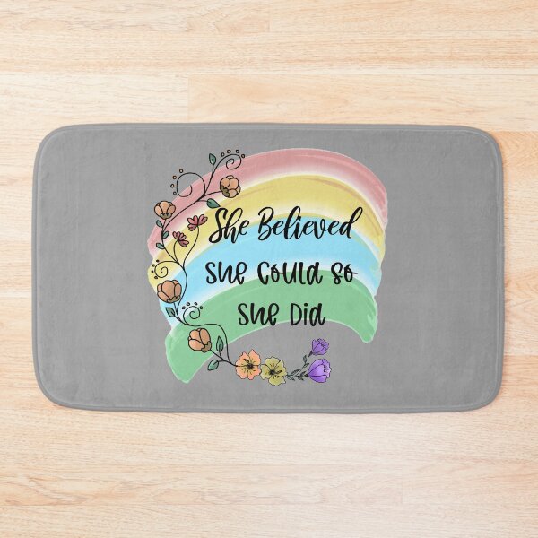 Item preview, She believed she could so she did she believed she was beautiful designed and sold by dalypdesign.