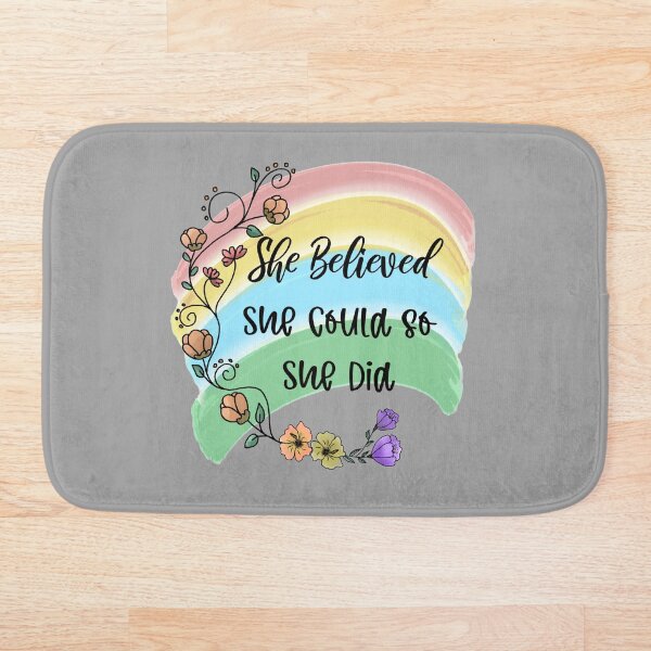 Item preview, She believed she could so she did she believed she was beautiful designed and sold by dalypdesign.