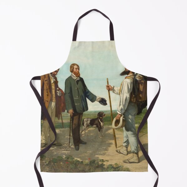 Aperçu de l'œuvre Gustave Courbet - Bonjour Monsieur Courbet (La rencontre) 1854 créée et vendue par HistoryRestored.