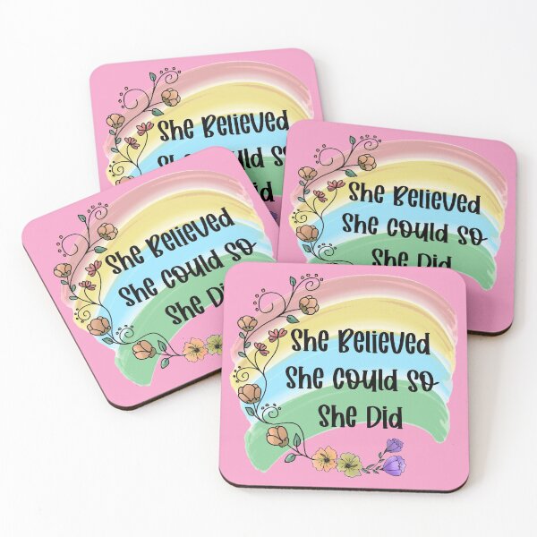 Item preview, She believed she could so she did she believed she was beautiful designed and sold by dalypdesign.