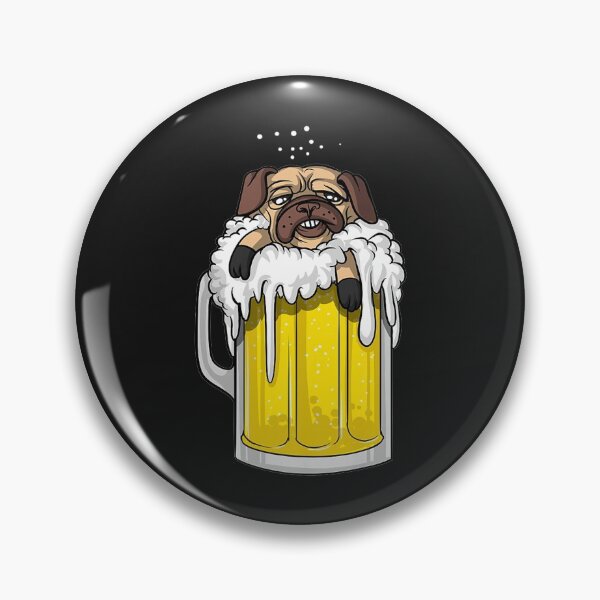Artikelvorschau, Mops Hund Bier Trinkparty Lustige Männer Frauen Premium TShirt34 entworfen und verkauft von gbrenda.