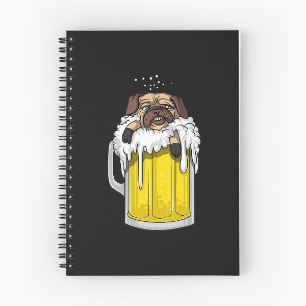 Item preview, Camiseta premium divertida para hombre y mujer con diseño de perro Pug bebiendo cerveza designed and sold by gbrenda.