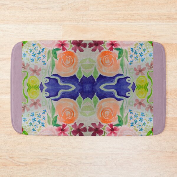 Item preview, Flowy floral watercolour pattern designed and sold by PBerry.