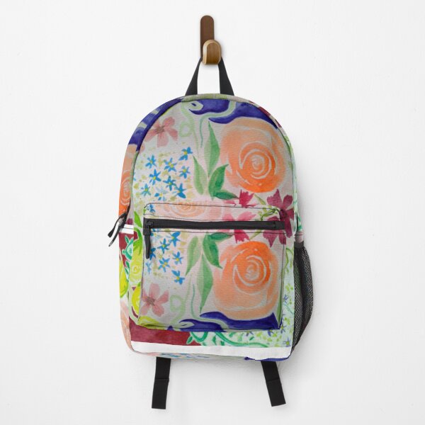 Item preview, Flowy floral watercolour pattern designed and sold by PBerry.