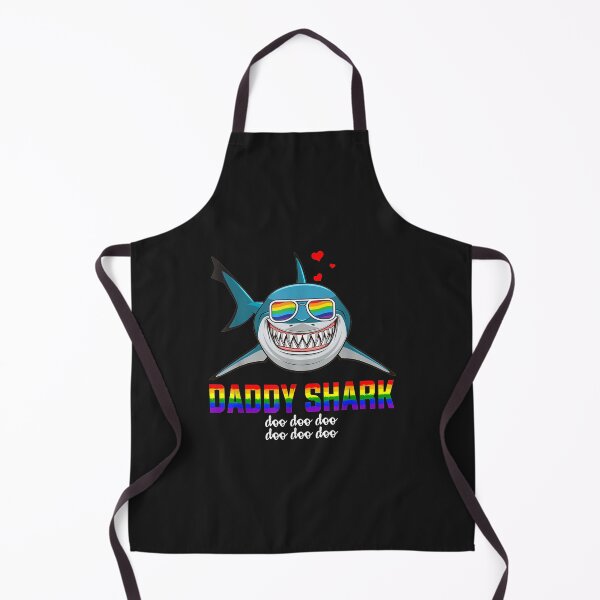 Item preview, Shark Daddy LBGT Rainbow Heart Gay Pride Month Gift TShirt55 designed and sold by gbrenda.