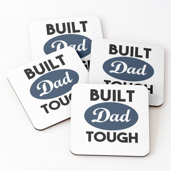 Item preview, BUILT DAD TOUGH designed and sold by Heddar Badreddine.