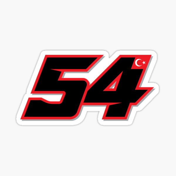 Toprak Razgatlioglu numéro 54 Sticker