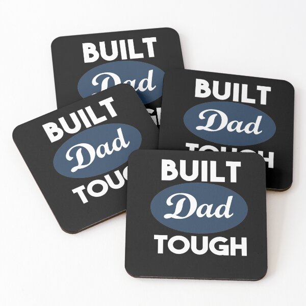 Item preview, BUILT DAD TOUGH designed and sold by Heddar Badreddine.