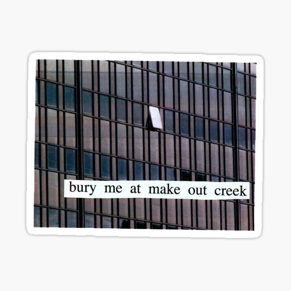 bury me at makeout creek - mitski Sticker